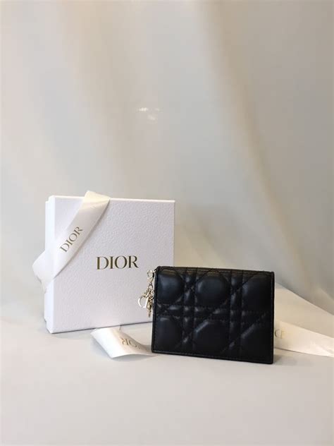 lady dior flap card holder price|farfetch oblique canvas card holder.